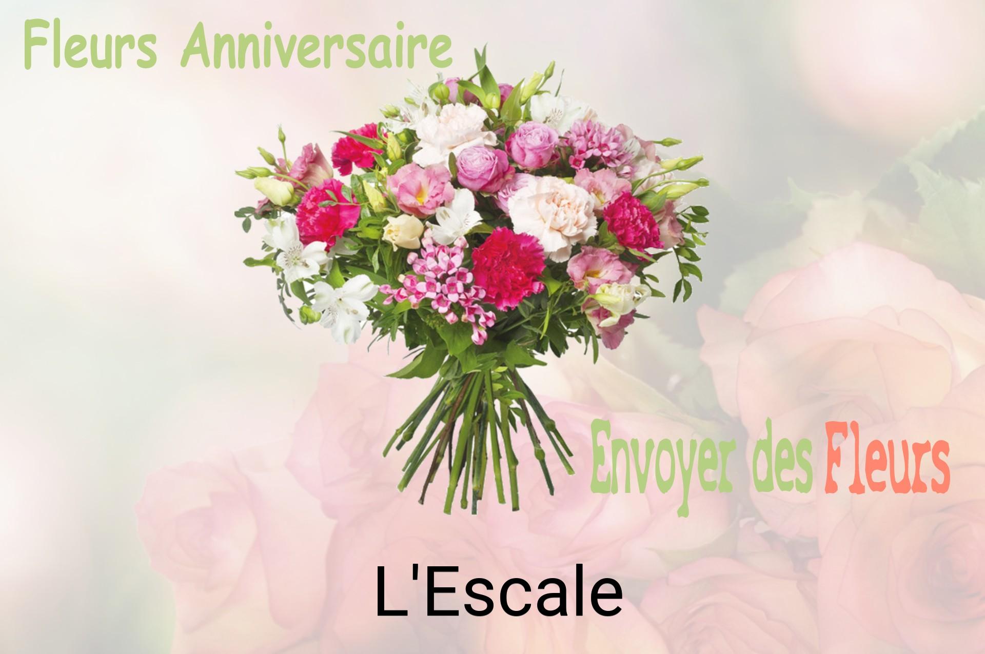Bouquet de fleurs d’anniversaire livré à L'Escale